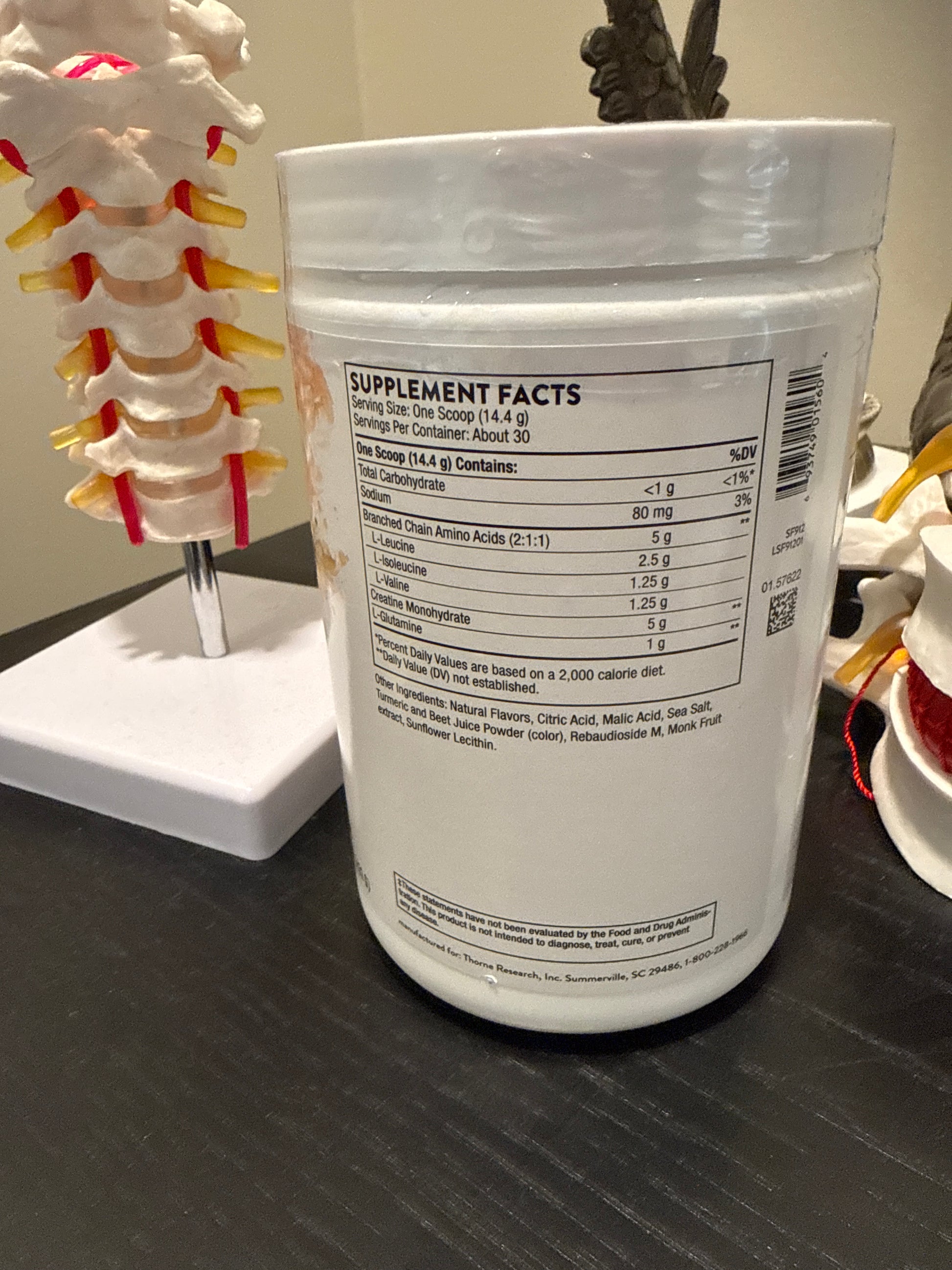Thorne Creatinine + BCAAs