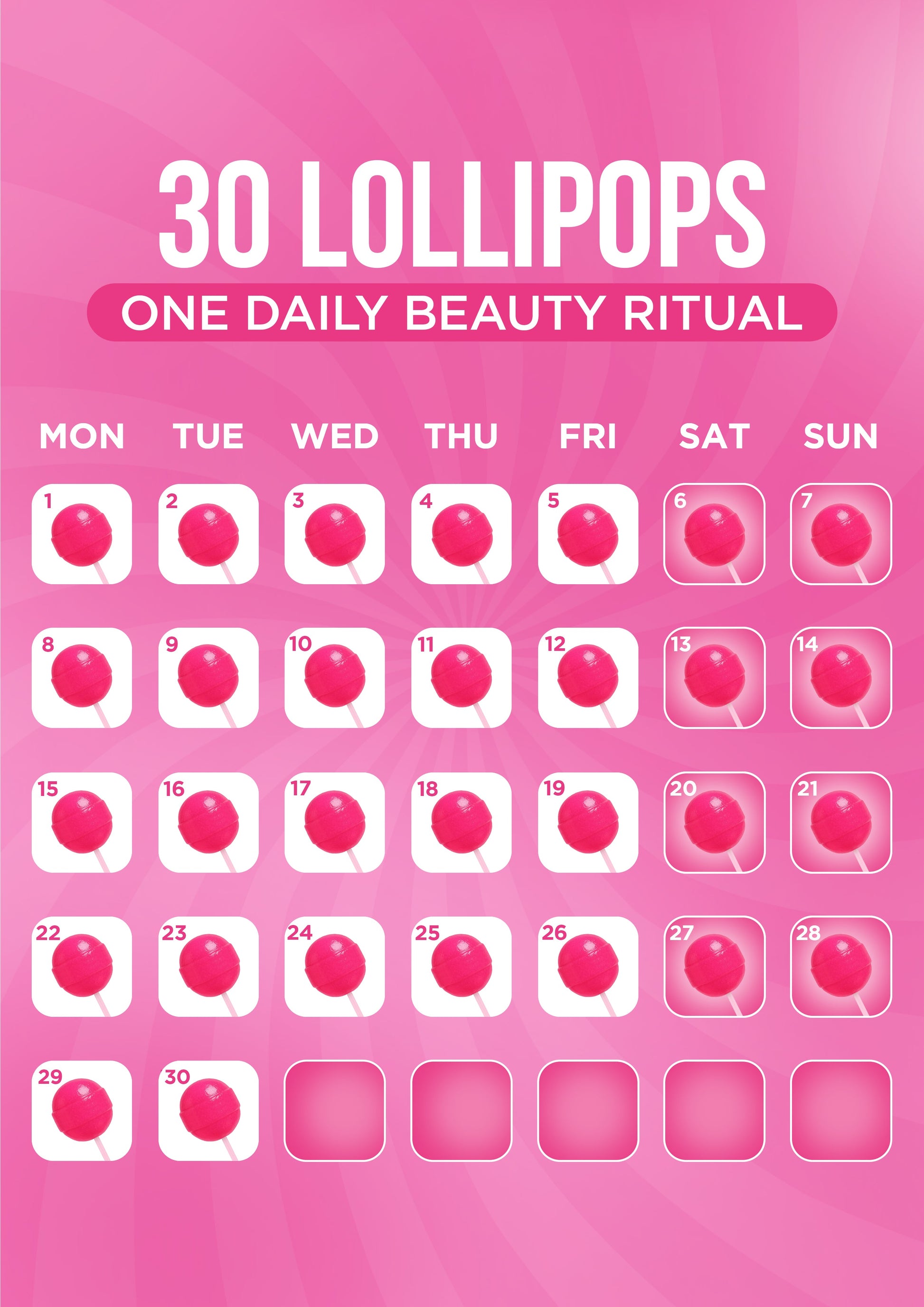 It Girl Beauty Lollipops - Collagen Peptides & Vitamin C Healthy Candy for Skin, Hair, Nails