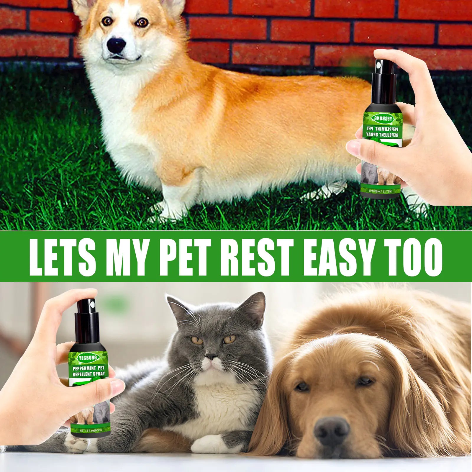 Mint Pet Anti-Mite Spray 60ml