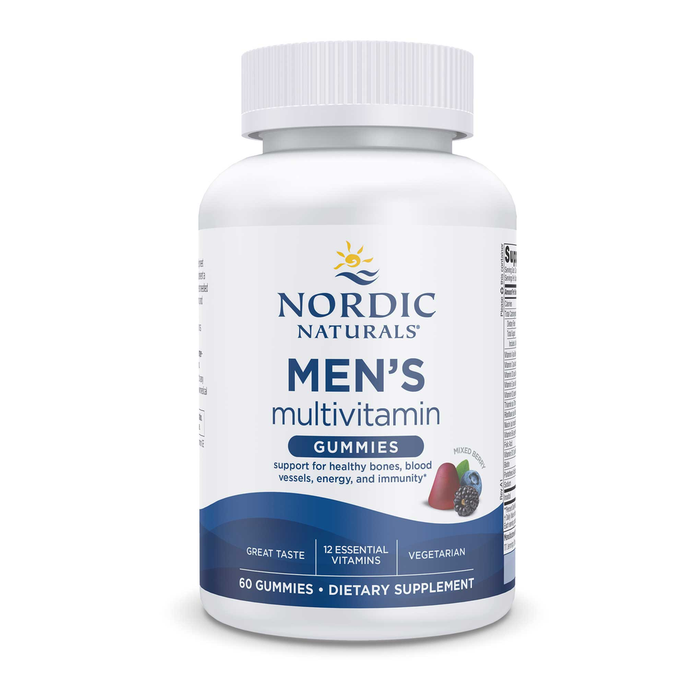 Men's Multivitamin Gummies
Nordic Naturals

60 gummies