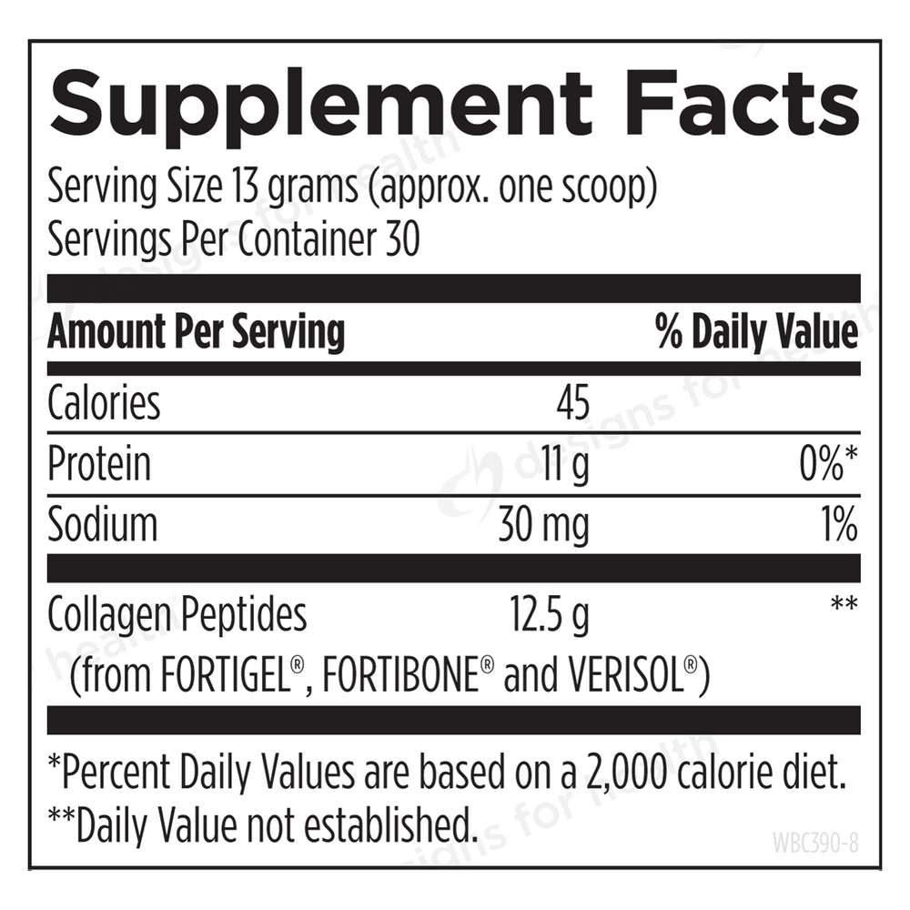 Whole Body Collagen by Designs for Health (390 gm)
