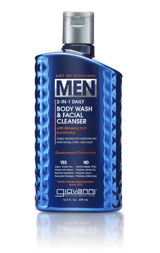 GIOVANNI MEN 2-in-1 Body Wash  Giovanni Cosmetics 16.9 oz