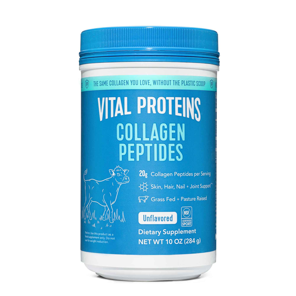 Collagen Peptides Unflavored Vital Proteins   284 Grams (Available in 567 gm for 37.99)