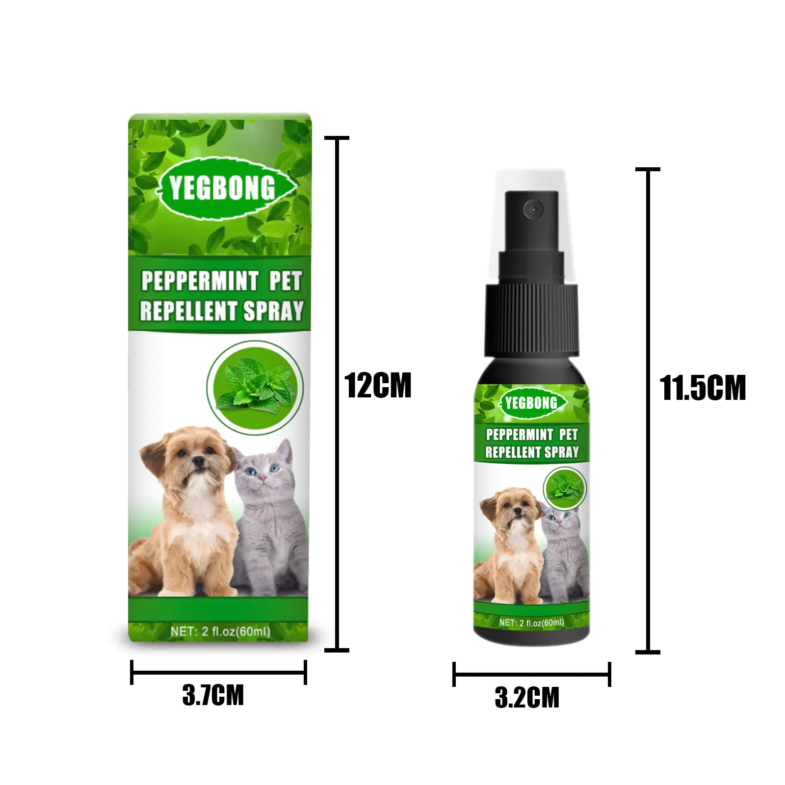 Mint Pet Anti-Mite Spray 60ml